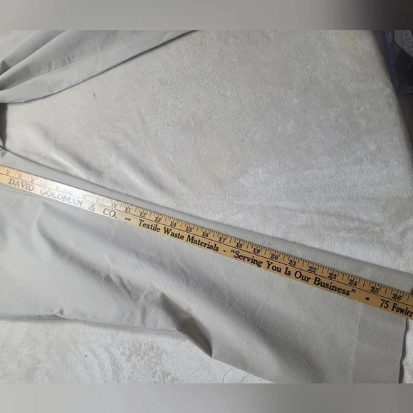 Lafayette 148 Cream/Khaki Manhattan Cropped Pants sz 4 - Picture 4 of 11